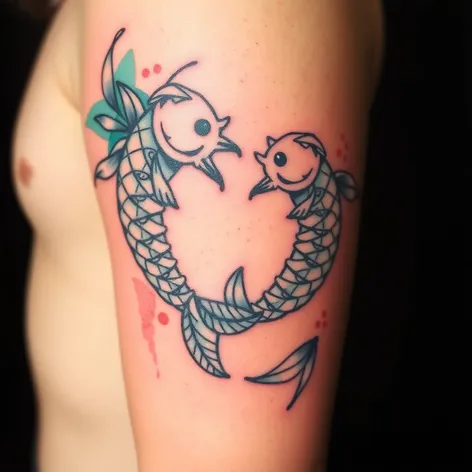 pisces male tattoos