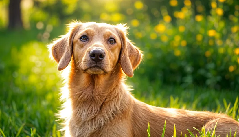 golden weiner dog