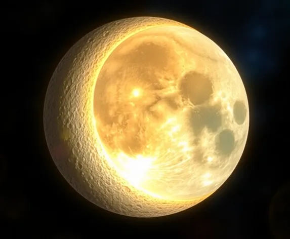 moon with a face