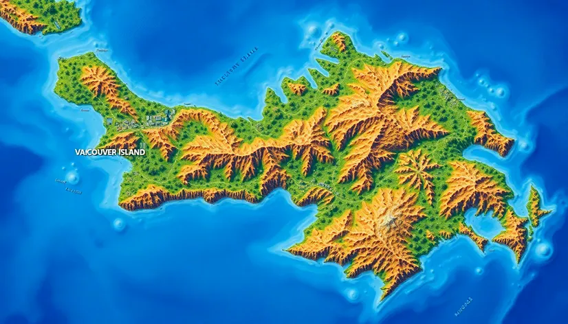 map of van island