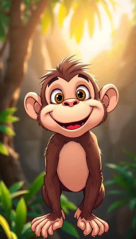 cartoon monkey funny