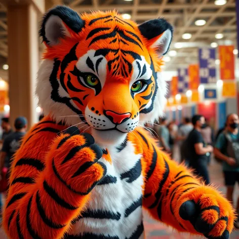 anime tiger fursuit