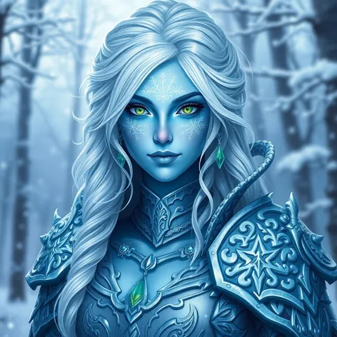 female winter eladrin