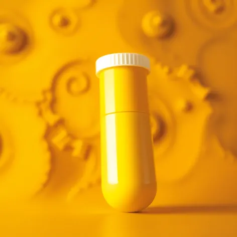 230 pill yellow