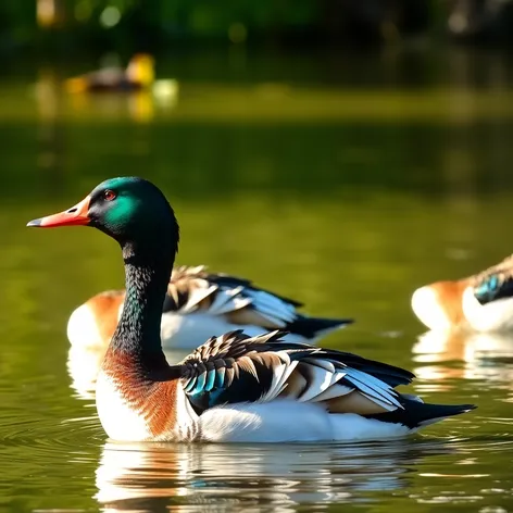 merganser ducks