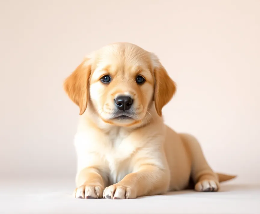 Baby white shops retriever