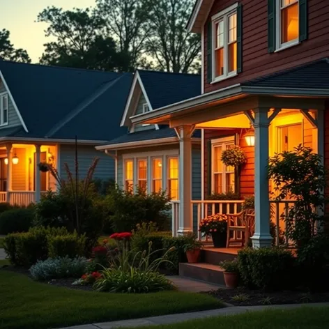 lighting exterior of house