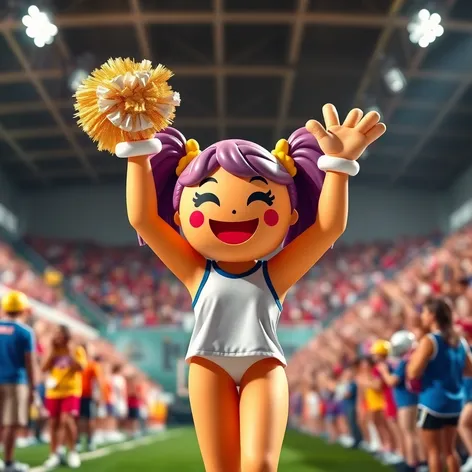 cheerleader emoji