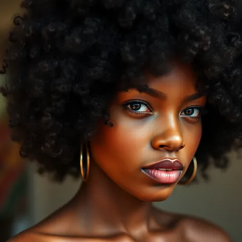 afro kinky hair