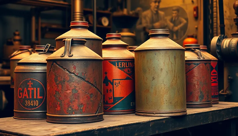 oil cans