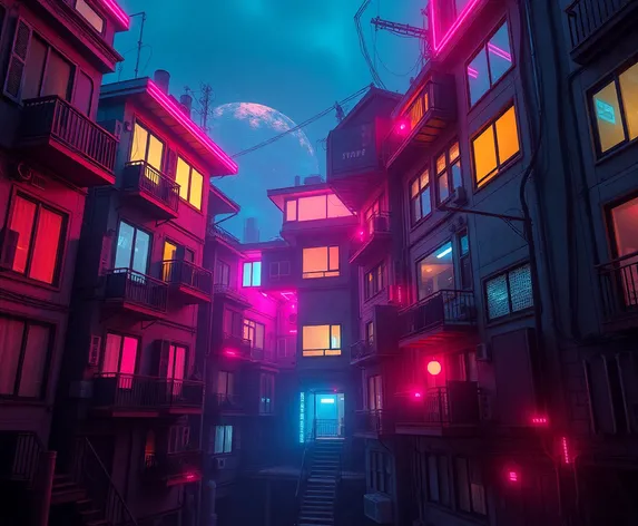 cyberpunk housing