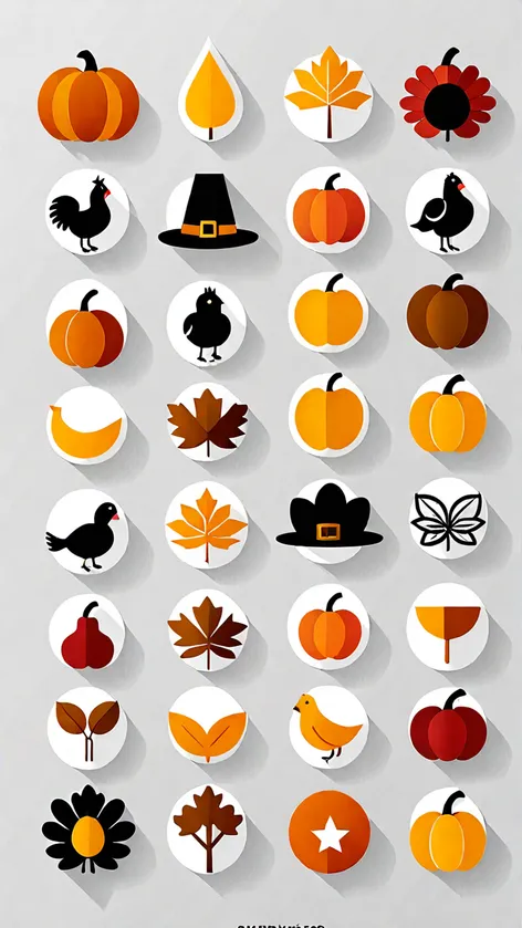 thanksgiving icons