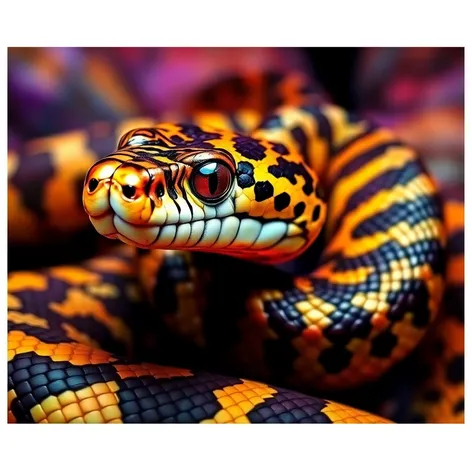 checkered snake