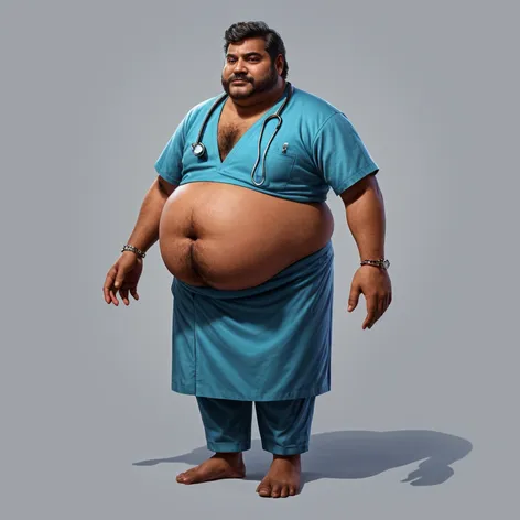 A fat tamil male