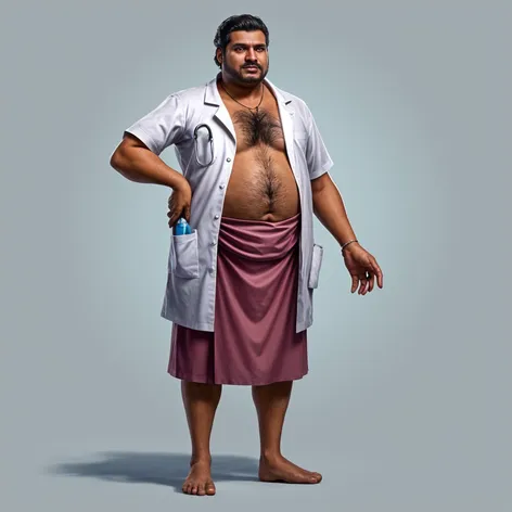 A fat tamil male