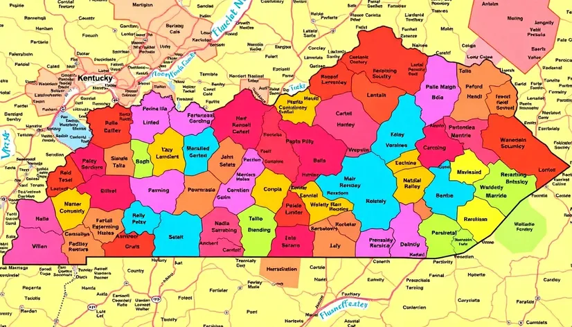 map of ky counties