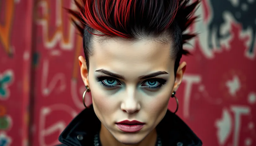 mohawk hair female