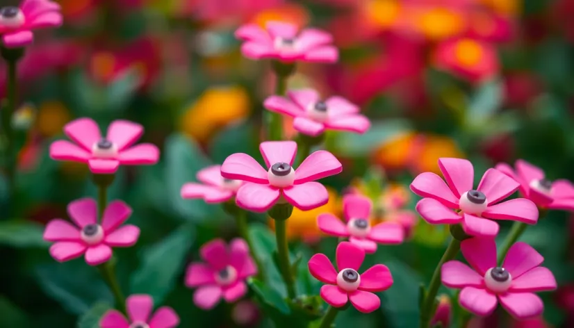 lego pink flowers