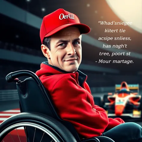 wheelchair michael schumacher