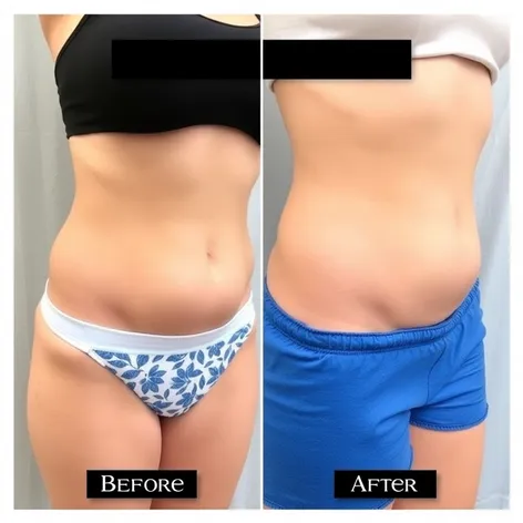 laser lipolysis before and