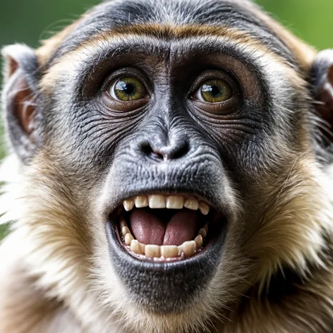 monkey funny face