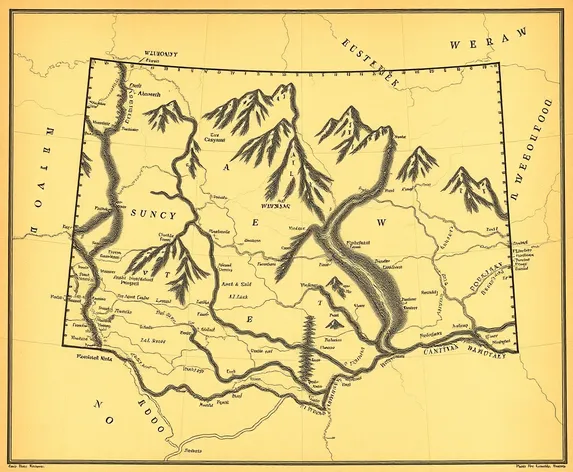 map of wyoming territory