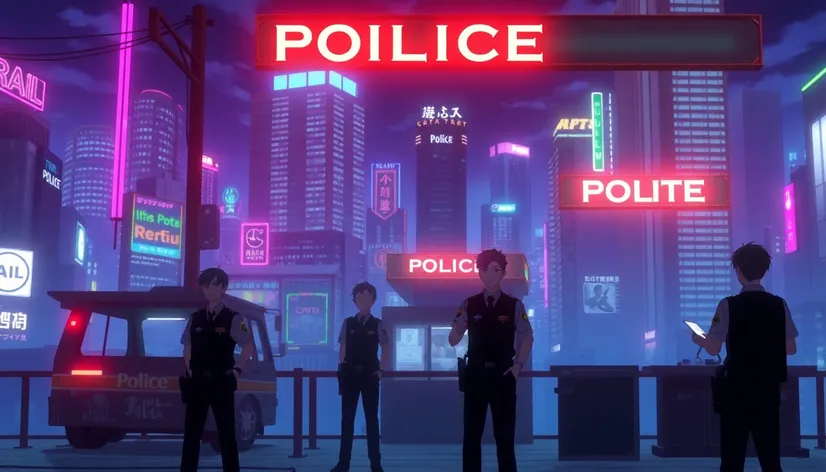 ai anime police station