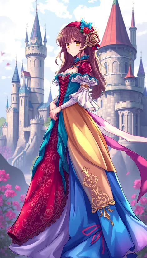 anime fantasy dress