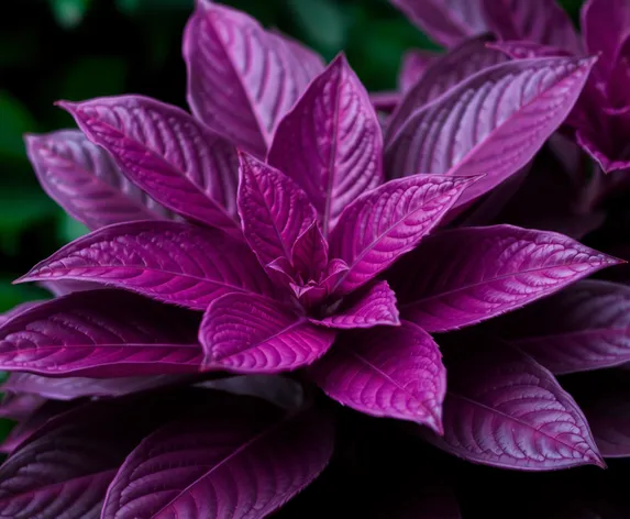 plant with purple leaves