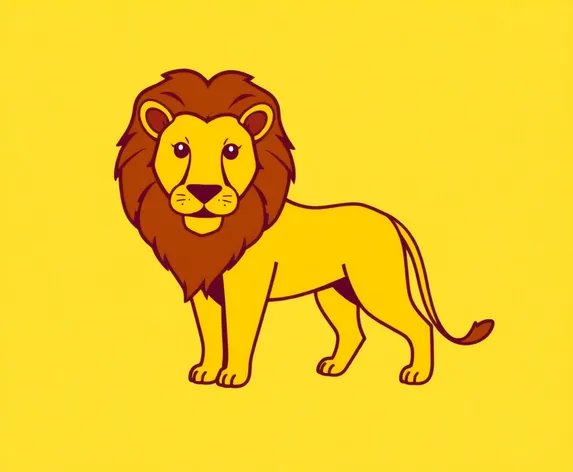 easy draw lion