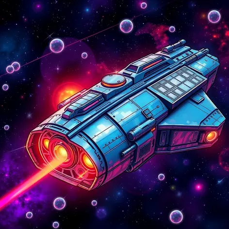 spaceship exterior clipart