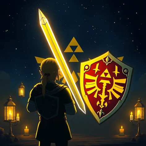 legend of zelda night