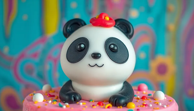 panda cake