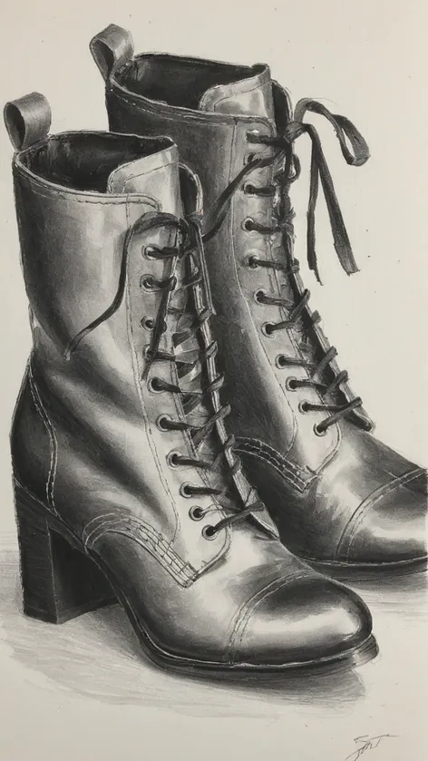 shoe drawing