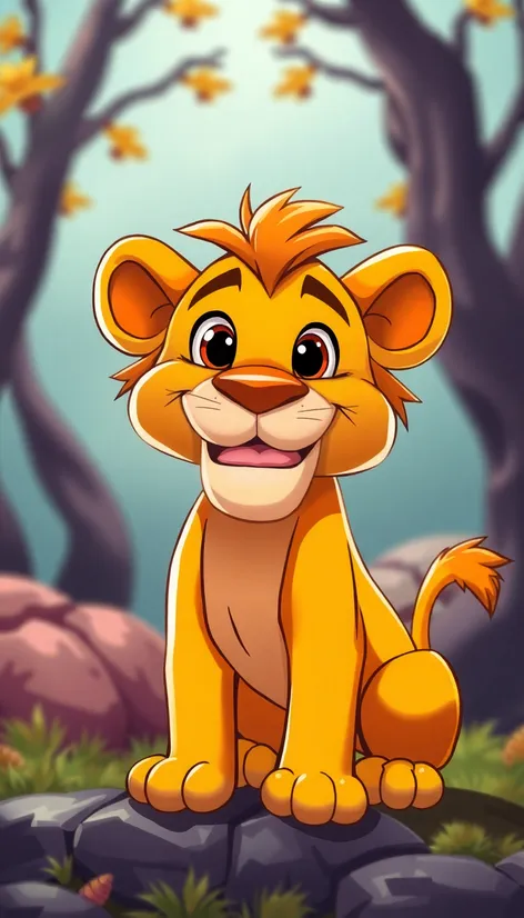 lion cartoon image