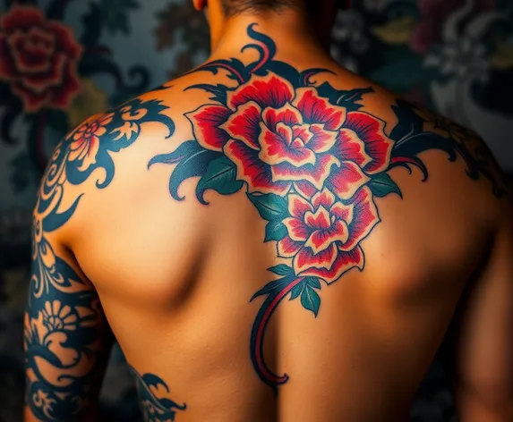 asian back tattoo