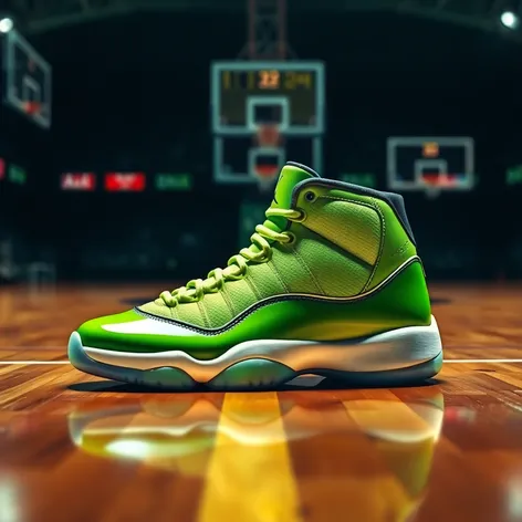 jordan 11 lime green