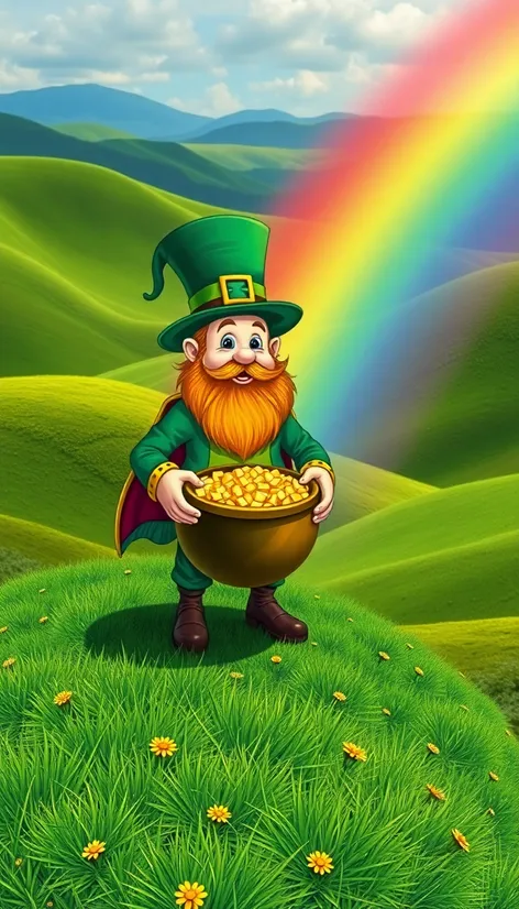 leprechaun pot of gold