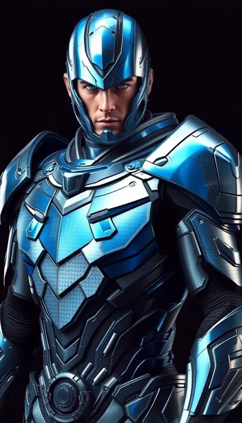 male sci fi armor