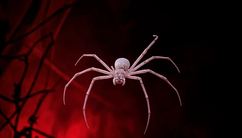 white spider