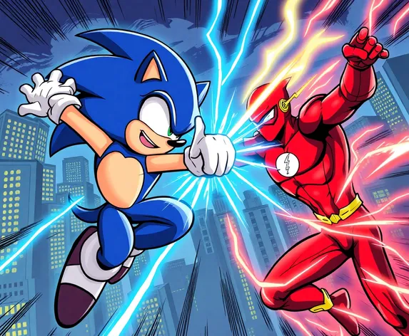 the flash vs sonic