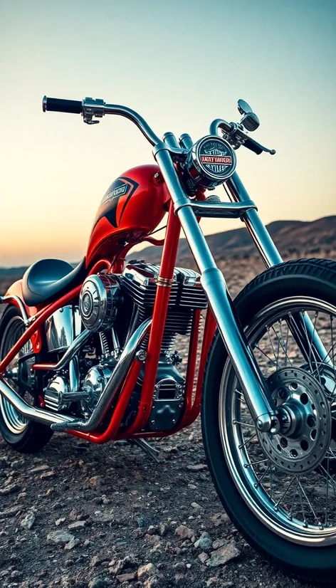 harley davidson chopper bicycle