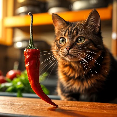 Red chili ai cat