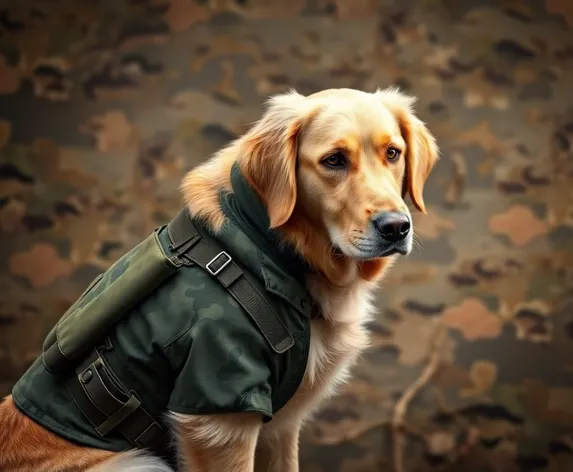 army dog uniform