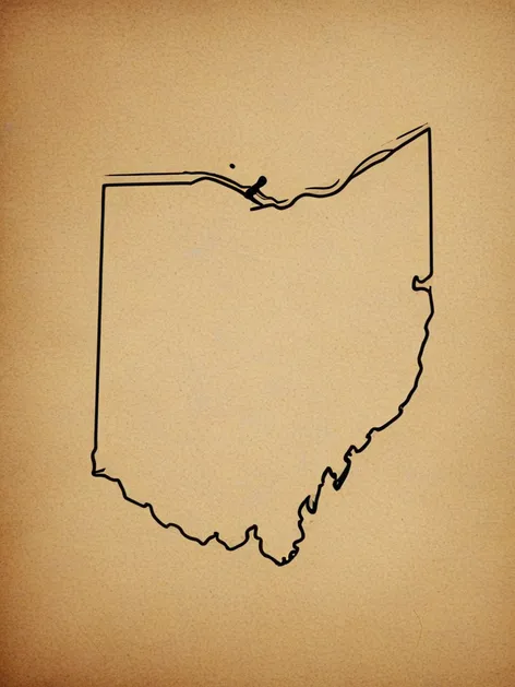 ohio outline