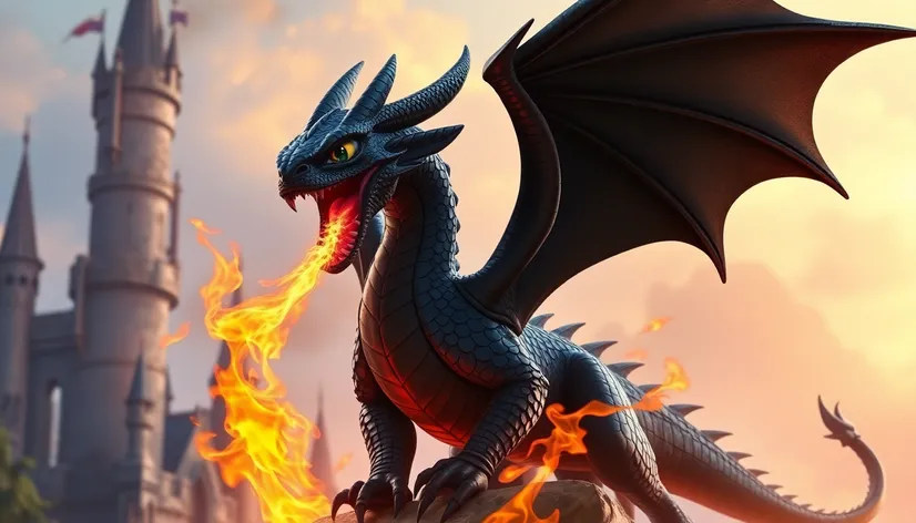 black dragon disney