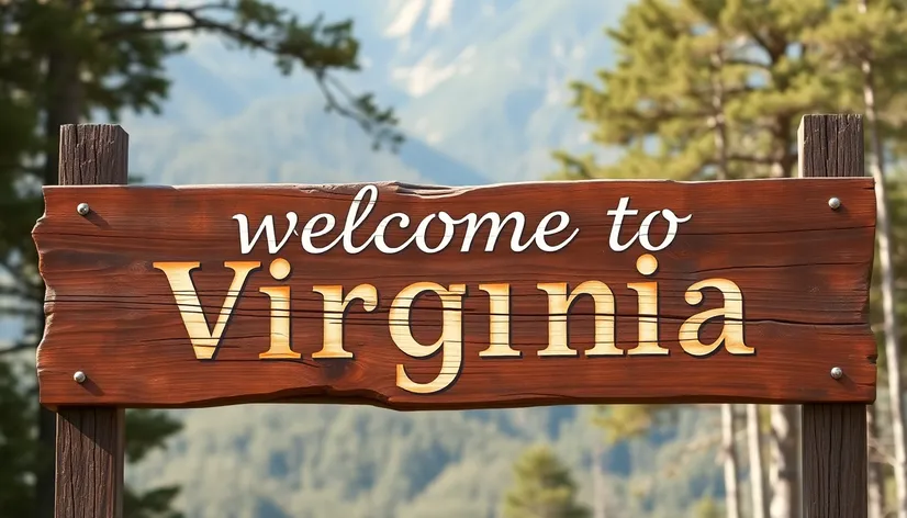 welcome to virginia sign