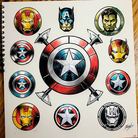 Captain America's shield, Thor's