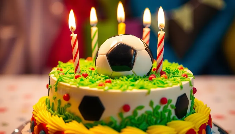 soccer cake birthday