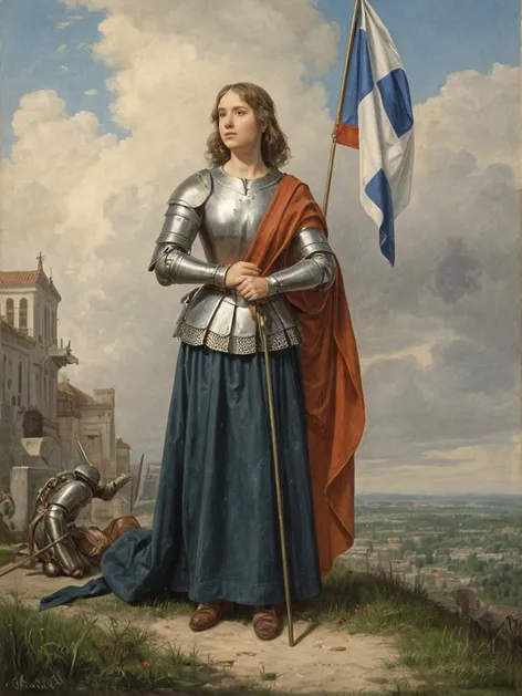 Joan of arc standing